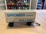 Tekno aanhanger Van Spronsen, Ophalen of Verzenden, Gebruikt, Bus of Vrachtwagen, Tekno