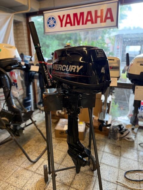 Mercury 4PK, Watersport en Boten, Buiten- en Binnenboordmotoren, Gebruikt, Overige brandstoffen