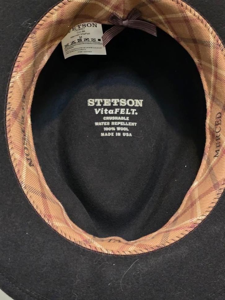Stetson hoed 100% wool, Kleding | Heren, Hoeden en Petten, Zo goed als nieuw, Hoed, Ophalen