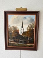 Schilderij Witte Kerkje Heiloo - 64x75cm, Antiek en Kunst, Ophalen