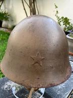 Japanse helm WO2 militaria, Verzamelen, Militaria | Tweede Wereldoorlog, Ophalen of Verzenden, Azië, Helm of Baret