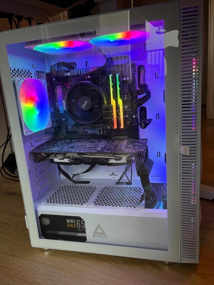 Game PC - Ryzen 5 - 16GB - 1TB - RX580, Computers en Software, Desktop Pc's, Zo goed als nieuw, 3 tot 4 Ghz, SSD, 16 GB, Met videokaart