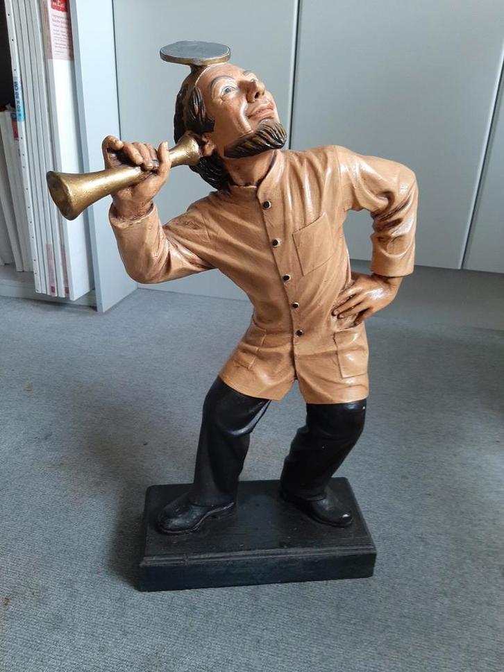 Ludiek kunstof beeld van een dokter 70cm hoog, Antiek en Kunst, Curiosa en Brocante, Ophalen