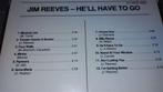 Jim Reeves - He'll Have To Go, Ophalen of Verzenden, Zo goed als nieuw