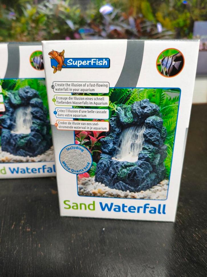 Zand waterval voor in het aquarium, Dieren en Toebehoren, Vissen | Aquaria en Toebehoren, Zo goed als nieuw, Plant(en), Steen of Hout
