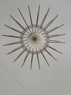 Plafondlamp & 2 Nachtkastlampjes - Set, Huis en Inrichting, Ophalen of Verzenden, Gebruikt, Hout, Minder dan 50 cm