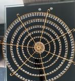 Swarovski antiek hanglamp kroonluchter messing en kristal, Huis en Inrichting, Lampen | Kroonluchters, Ophalen, Gebruikt, Overige materialen