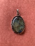 Kettinghanger Labradoriet (handgemaakt uit Portugal), Overige voorstellingen, Ophalen of Verzenden, Zo goed als nieuw, Steen of Mineraal