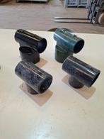 Ballenvangerkop / stalen T stuk, Tuin en Terras, Tuinhekken en Hekwerk, Ophalen, Gebruikt, X, Sierhekwerk