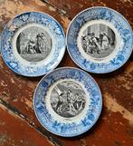 3 Borden Société Céramique Scènes uit het leven van Christus, Ophalen of Verzenden