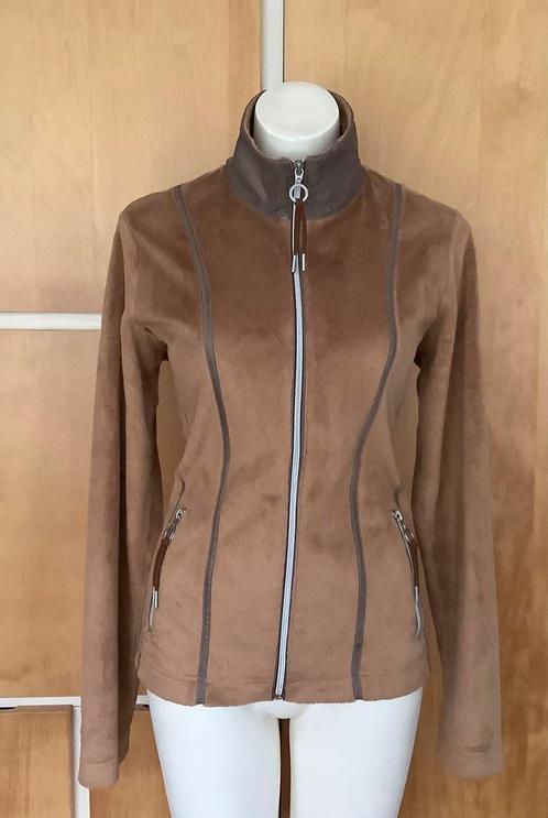 LUTHA fake fur stoer vest camel kleur maat M. NIEUW, Kleding | Dames, Truien en Vesten, Nieuw, Maat 38/40 (M), Bruin, Ophalen of Verzenden