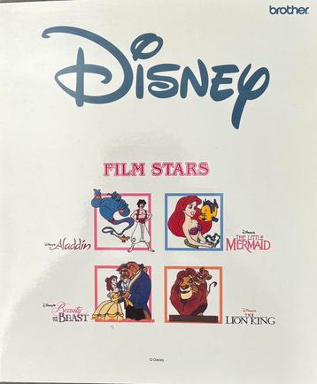 Brother borduurkaart Film Stars Disney Nieuw beschikbaar voor biedingen
