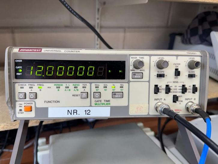 Advantest TR5821 universele frequentieteller (universal cou, Doe-het-zelf en Verbouw, Meetapparatuur, Gebruikt, Overige meters