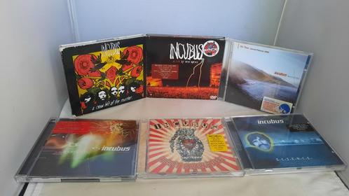 Partij van 6 Incubus CD's Muziek Albums, Cd's en Dvd's, Cd's | Hardrock en Metal, Gebruikt, Ophalen of Verzenden