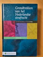 Grondtrekken van het Nederlandse strafrecht, Ophalen of Verzenden, Zo goed als nieuw