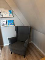 Grijze stoel IKEA, strandmon, Huis en Inrichting, Stoelen, Ophalen of Verzenden, Grijs, Stof, Eén