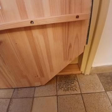 Ikea ivar hoekplank 76x76x50 - afbeelding 3