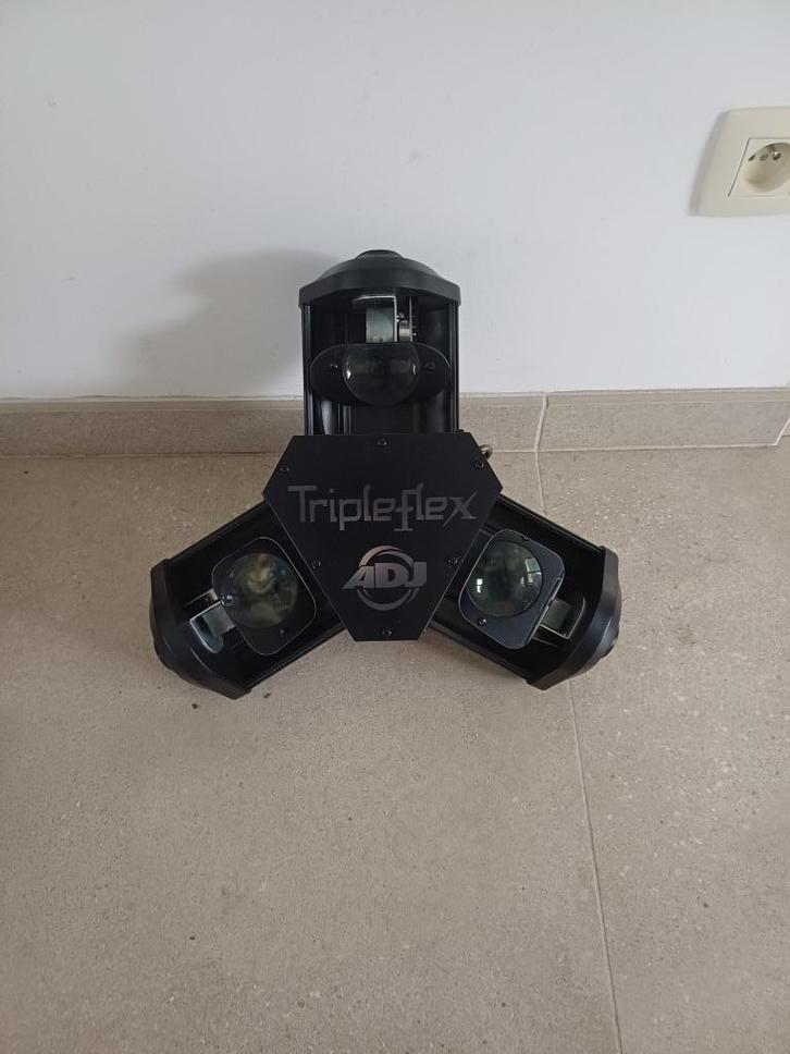 American DJ Tripleflex, Muziek en Instrumenten, Licht en Laser, Gebruikt, Licht, Geluidgestuurd, Kleur, Stroboscoopeffect, Ophalen of Verzenden