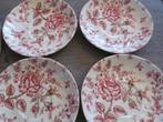 4 Johnson Brothers Rose Chintz Grote Schotels, Huis en Inrichting, Keuken | Servies, Keramiek, Overige stijlen, Kop(pen) en/of Schotel(s)