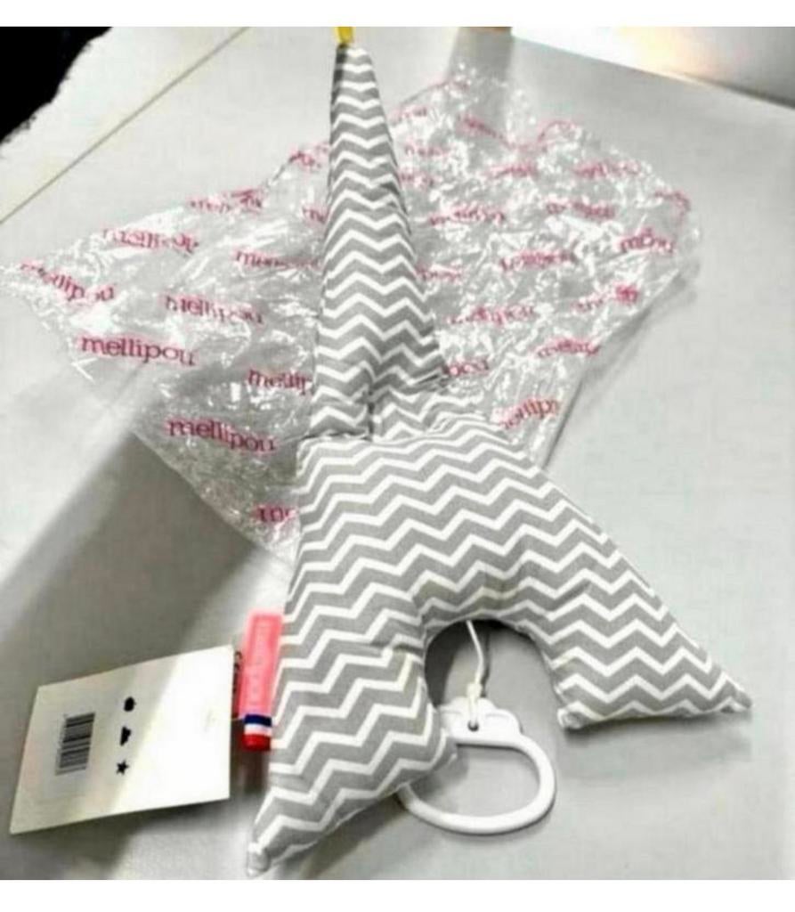 Mellipou eiffeltoren parijs muziekdoos-knuffel baby Paris, Overige typen, Nieuw, Ophalen of Verzenden, H