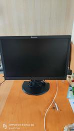 Lenovo Thinkvision LT2252pwD monitor, Ophalen, Gebruikt, 22" inch, In hoogte verstelbaar