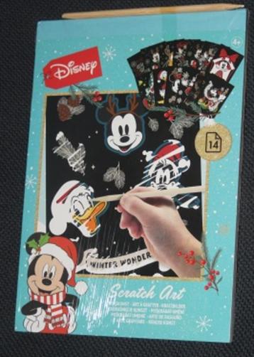 Kraskaarten Disney - scratch art kraskunst - 14 kaarten beschikbaar voor biedingen