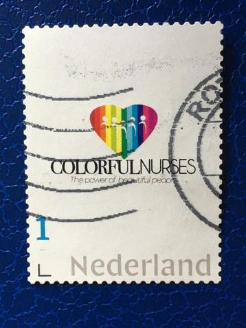 2514 Persoonlijke postzegel - Colorful Nurses - gestempeld beschikbaar voor biedingen
