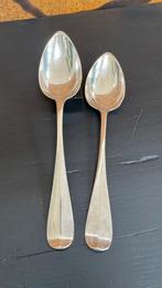 2 antieke zilveren serveerlepels – Van Kempen, Ophalen of Verzenden