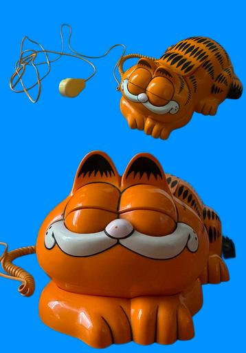 Vintage Garfield Telefoon – Tyco – Zeldzaam Collectors Item beschikbaar voor biedingen