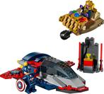 LEGO Marvel 76319 Captain America Vs. Thanos 107 delig, Ophalen of Verzenden, Nieuw, Complete set, Lego