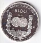 Mexico, 100 Pesos, 1991, zilver, Zilver, Ophalen of Verzenden, Losse munt, Midden-Amerika
