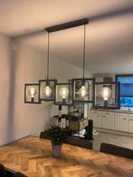 Industriële hanglamp met 5 lichtpunten, Huis en Inrichting, Lampen | Hanglampen, Ophalen, Zo goed als nieuw, Metaal, Minder dan 50 cm