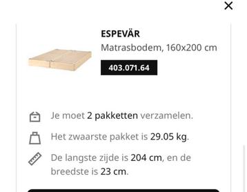 Tweepersoonsbed 160 cm - afbeelding 2
