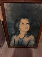 Bragolin Huilend Meisje Schilderij, Antiek en Kunst, Ophalen of Verzenden