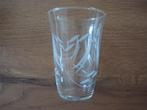 Geslepen glas vaasje sierglas, Ophalen of Verzenden, Zo goed als nieuw, Glas, Glas of Glazen