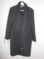 Soyaconcept Donkergrijze Mantel Met Knopen Maat L, Maat 38/40 (M), Soyaconcept, Ophalen of Verzenden, Zo goed als nieuw