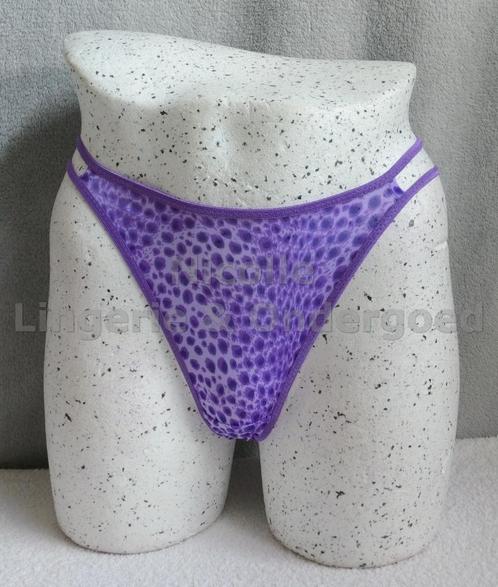 String Paars maat S - M en L (233), Kleding | Dames, Ondergoed en Lingerie, String, Paars, Ophalen of Verzenden