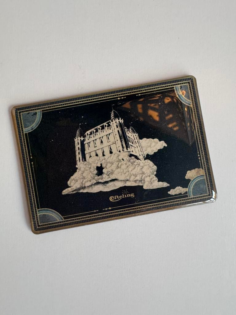Wonder hotel Efteling magneet zeldzaam, Ophalen of Verzenden, Zo goed als nieuw, Button of Speldje