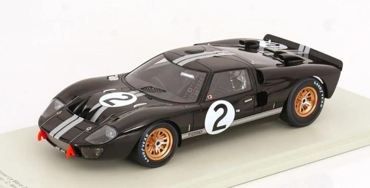 Ford GT40 MkII Winner Le Mans 1966, 1/18, Spark, Hobby en Vrije tijd, Modelauto's | 1:18, Nieuw, Overige merken, Ophalen of Verzenden