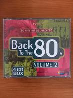 4 cd's Back To The 80's, Cd's en Dvd's, Cd's | Verzamelalbums, Gebruikt, Ophalen of Verzenden