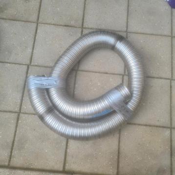 Flexibele RVS Kachelpijp 100mm - 2.37m beschikbaar voor biedingen