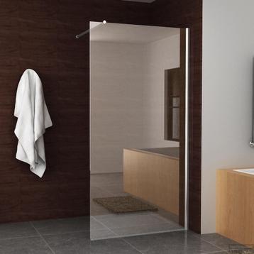 Wiesbaden douchewand glas chroom nano coating 60 cm x 200 cm beschikbaar voor biedingen