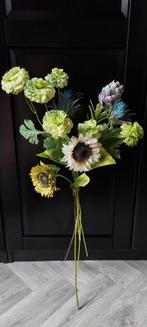 Luxe Zijdebloemen Boeket - Naturel Tinten, 65cm, Huis en Inrichting, Woonaccessoires | Kunstplanten en Kunstbloemen, Ophalen of Verzenden