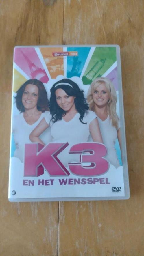 Dvd K3 en het Wensspel, Cd's en Dvd's, Dvd's | Kinderen en Jeugd, Gebruikt, Film, Avontuur, Alle leeftijden, Ophalen of Verzenden
