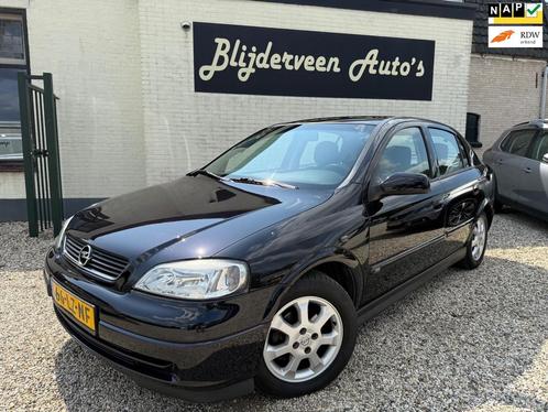 Opel Astra 1.6-16V Njoy Automaat | Airco | Clima | LM | Park, Auto's, Opel, Bedrijf, Te koop, Astra, ABS, Airbags, Airconditioning