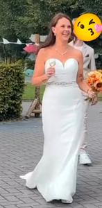 Bruidsjurk Leo Wed 2 Be, Kleding | Dames, Ophalen of Verzenden, Zo goed als nieuw, Trouwjurk