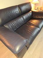 Set 2zits bank en 2 fauteuils, Huis en Inrichting, Banken | Bankstellen, Ophalen of Verzenden, Zo goed als nieuw, Leer