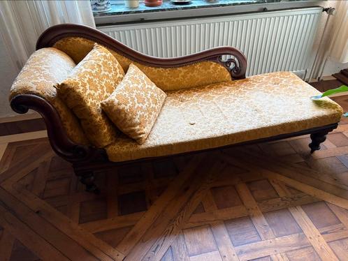 Antieke Chaise Longues, Huis en Inrichting, Banken | Sofa's en Chaises Longues, Gebruikt, Eenpersoons, 150 tot 200 cm, 75 tot 100 cm