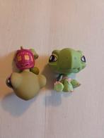 Littlest Pet Shop Schildpad Poppetjes - Set van 2, Ophalen of Verzenden, Gebruikt, Jongen of Meisje