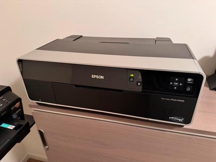 Epson Stylus Photo R3000 Fotoprinter, Computers en Software, Printers, Gebruikt, Fotoprinter, Kleur printen, Draadloos, Ophalen of Verzenden